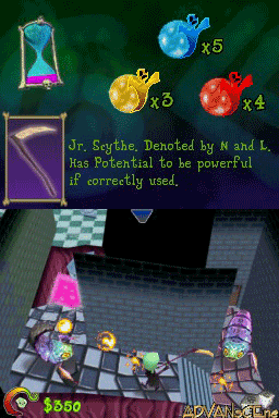 Death Jr & the Science Fair of Doom screenshot 3 for Nintendo DS